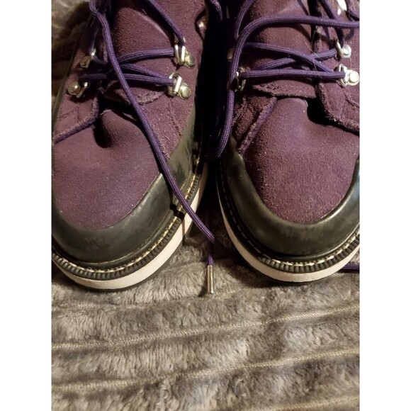 CONVERSE Mountain Club Purple Platform Shoes Womens 9 - Picture 6 of 12